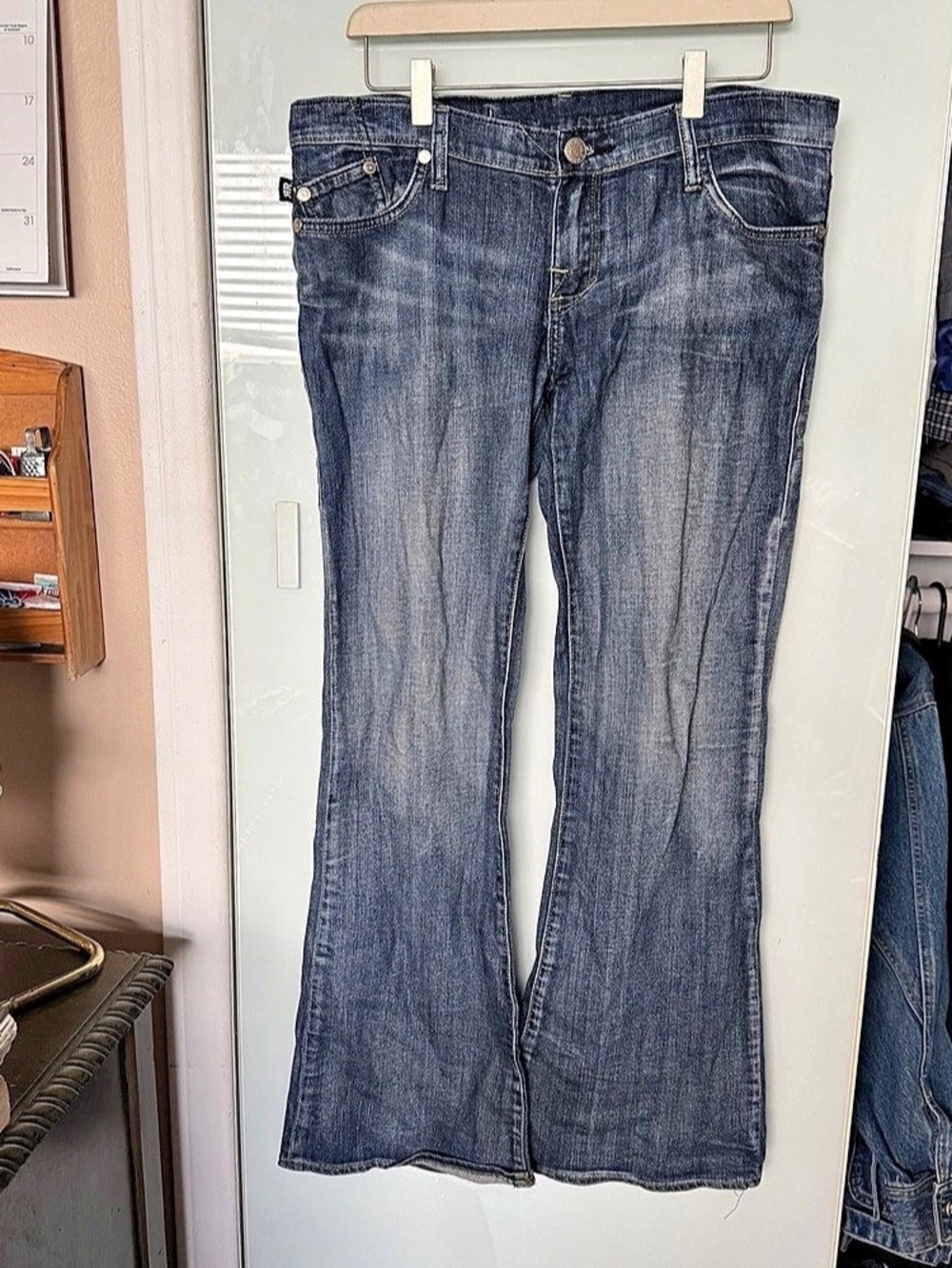 Rock & Republic Boot Cut Jeans Blue Waist 31